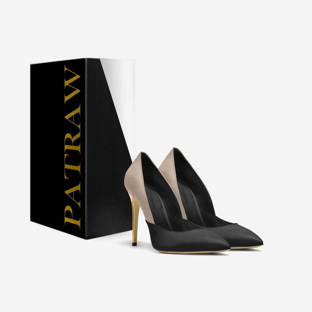 PATRAW | Serata Gold | Full Cut High Heel