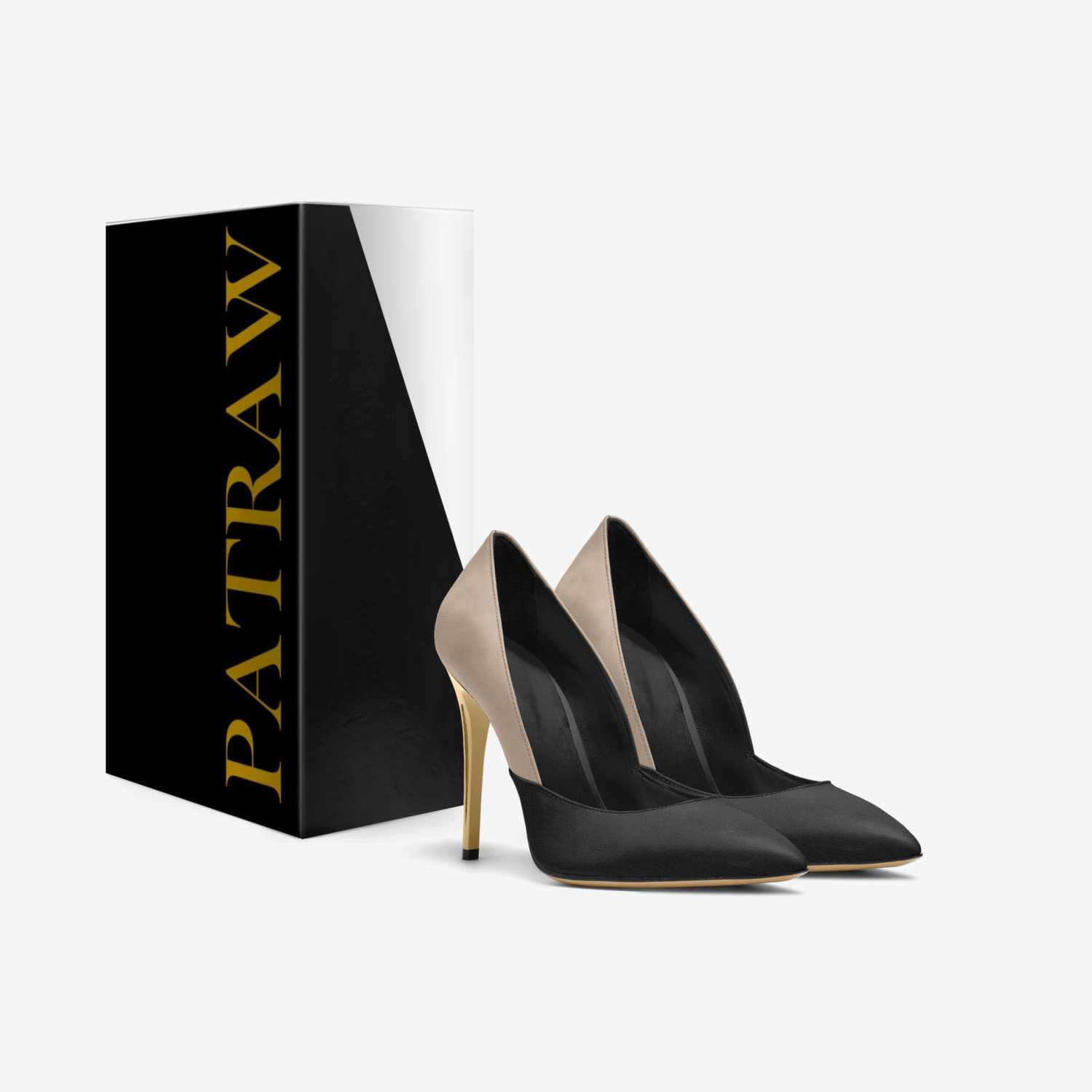 PATRAW | Serata Gold | Full Cut High Heel