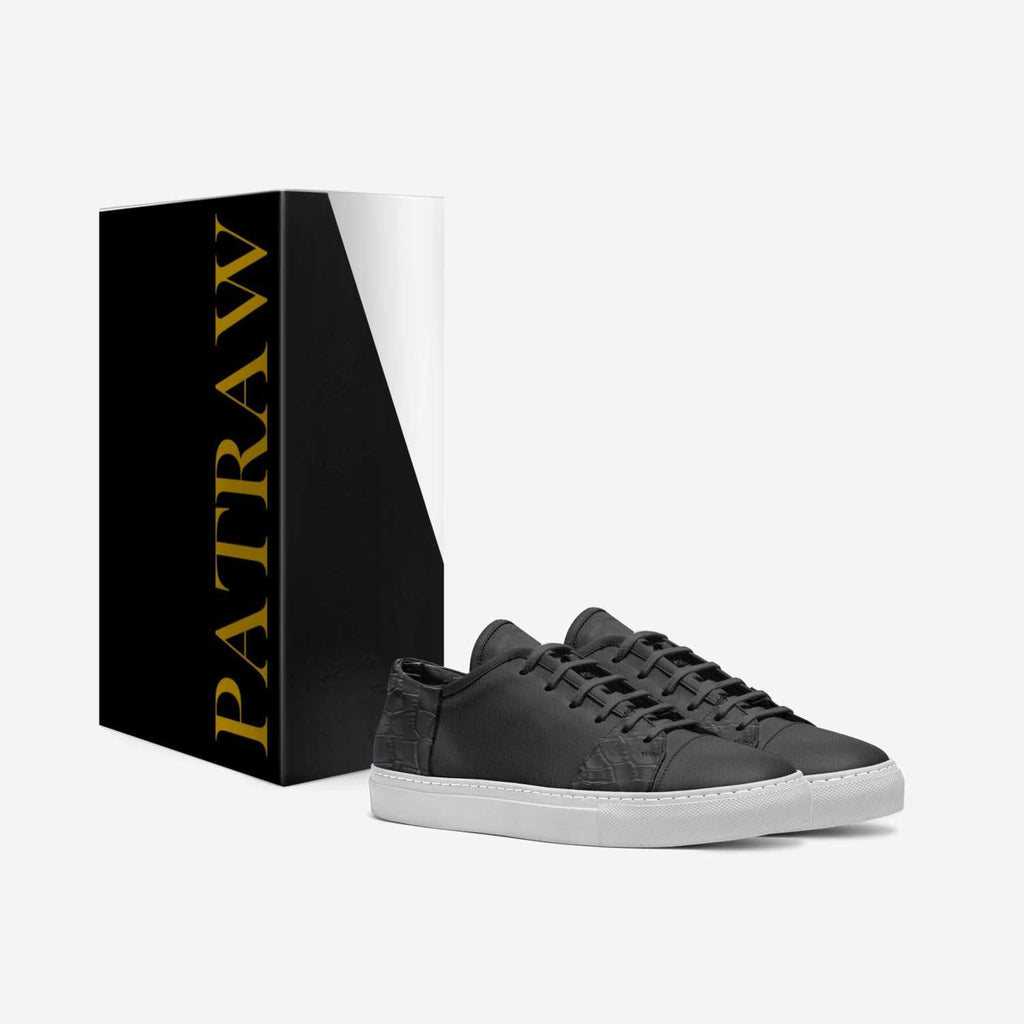 PATRAW | Nero Croc | Low Tops
